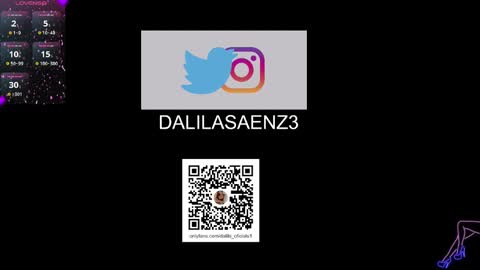 Snapshot of dalila_oficials chatting on January 9, 10:41 pm online show from January 9, 10:41 pm