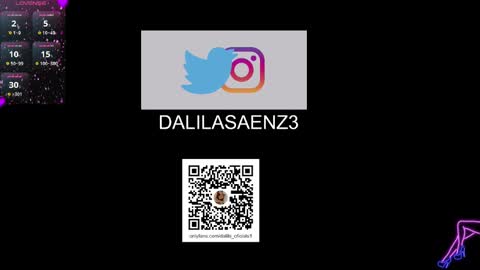 Snapshot of dalila_oficials chatting on February 17, 12:54 am online show from February 17, 12:54 am