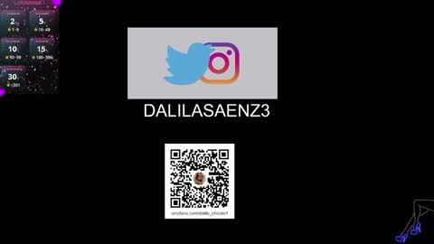 Snapshot of dalila_oficials chatting on March 6, 2:51 am online show from March 6, 2:51 am