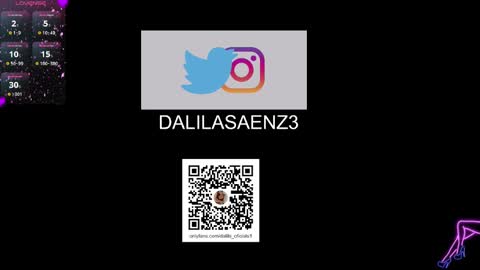 Snapshot of dalila_oficials chatting on February 27, 2:32 am online show from February 27, 2:32 am