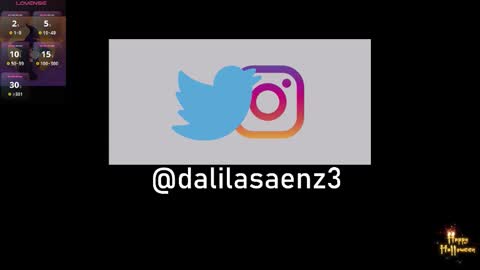 Snapshot of dalila_oficials chatting on October 6, 12:11 pm online show from October 6, 12:11 pm