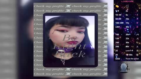 Snapshot of darkling_b chatting on March 6, 2:51 am Camila online show from March 6, 2:51 am