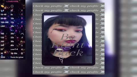 Snapshot of darkling_b chatting on January 29, 2:30 am Camila online show from January 29, 2:30 am