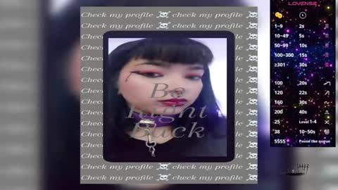 Snapshot of darkling_b chatting on March 8, 3:05 am Camila online show from March 8, 3:05 am