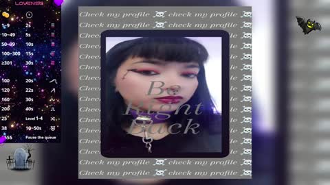 Snapshot of darkling_b chatting on February 8, 2:26 am Camila online show from February 8, 2:26 am