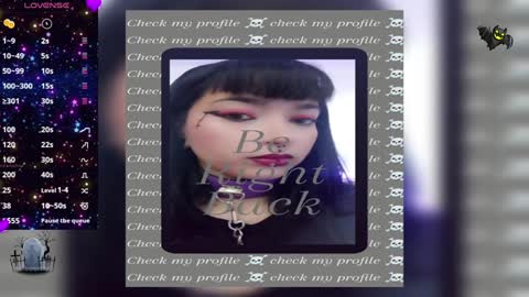 Snapshot of darkling_b chatting on February 5, 2:29 am Camila online show from February 5, 2:29 am