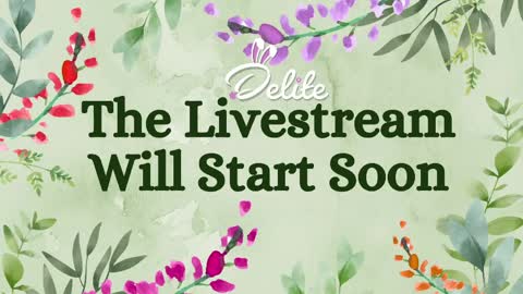 DeLite  Next stream on Wednesday or Thurdsay  online show from April 30, 7:57 am
