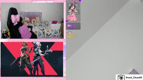 Snapshot of demi_chan chatting on October 15, 9:12 am demiii online show from October 15, 9:12 am