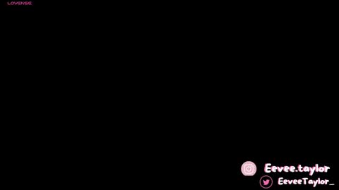 Snapshot of eevee_taylor chatting on February 6, 11:09 am Eevee online show from February 6, 11:09 am