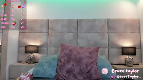Snapshot of eevee_taylor chatting on February 23, 12:30 pm Eevee online show from February 23, 12:30 pm