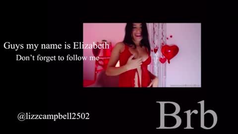 Snapshot of elizabethcampbell chatting on September 24, 2:32 am Lizzy online show from September 24, 2:32 am