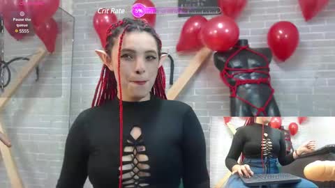 Snapshot of elizatex chatting on February 9, 7:52 pm online show from February 9, 7:52 pm