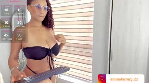 Snapshot of emmaferrary chatting on October 3, 8:14 pm Emma Ferrary online show from October 3, 8:14 pm