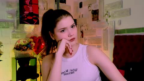 Snapshot of evathopson chatting on February 26, 12:05 pm Eva  next stream -  - 1600 UTC2000  online show from February 26, 12:05 pm
