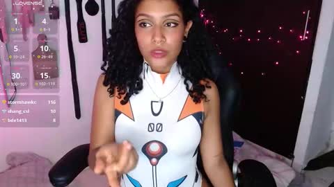 Snapshot of freaky_lia chatting on October 20, 1:19 am Lia Gomez online show from October 20, 1:19 am