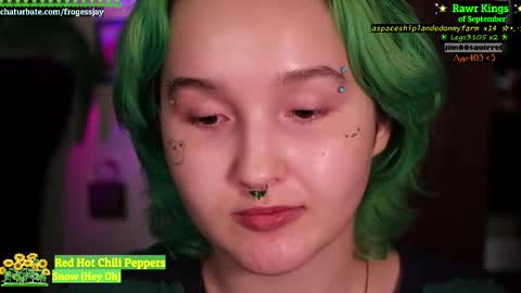 Snapshot of frogessjay chatting on September 22, 12:20 am Jaywise Frogfoot online show from September 22, 12:20 am