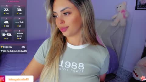 Gaby online show from September 19, 1:48 am