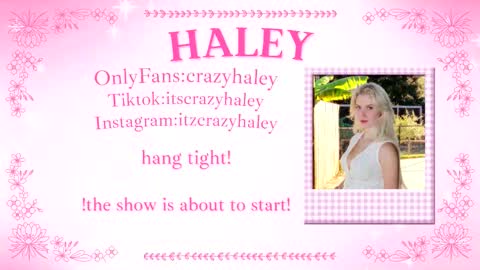 Haley online show from January 12, 12:32 pm