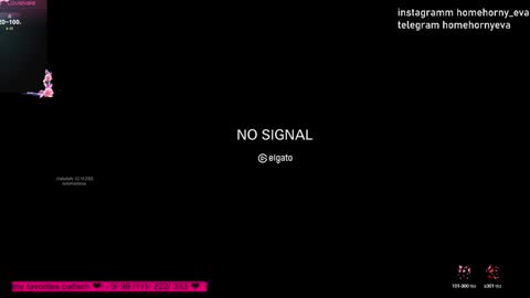 homehornyeva online show from October 2, 8:25 pm