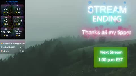 Ivy Nyxx online show from February 10, 8:20 am