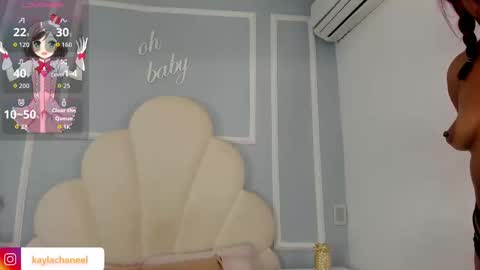 Snapshot of kaylachannell chatting on October 2, 3:22 am kaylachannell online show from October 2, 3:22 am