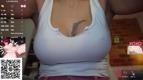 Snapshot of kittygrey chatting on September 12, 4:03 pm Samantha Grey online show from September 12, 4:03 pm