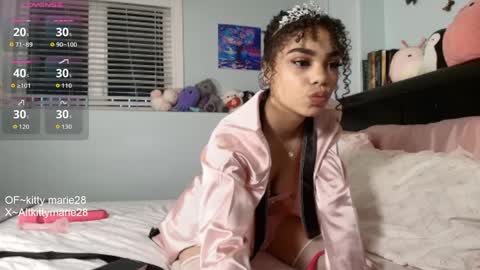 Snapshot of kittymarie28 chatting on October 2, 8:03 pm kitty online show from October 2, 8:03 pm
