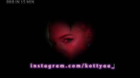 Snapshot of kottyaa_ch chatting on February 22, 7:43 pm Kottyaa cb FOLLOWING online show from February 22, 7:43 pm