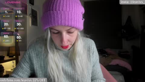 Snapshot of leavixx chatting on January 13, 5:23 pm LeaVixx online show from January 13, 5:23 pm