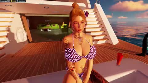 Leona online show from February 24, 1:16 am