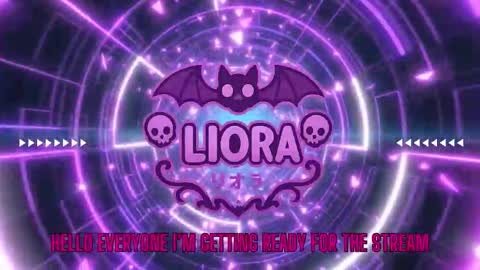 Snapshot of liorasublime chatting on October 21, 2:15 am im Liora uwu online show from October 21, 2:15 am