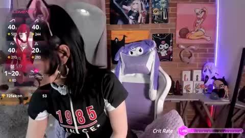 Snapshot of lolaa_bunnyy chatting on March 9, 4:49 am Lola Bunny online show from March 9, 4:49 am