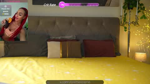 Snapshot of lorettelorenaa chatting on March 7, 8:11 pm LoretteLorena online show from March 7, 8:11 pm
