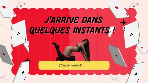 Lucie hot follow me on  online show from January 16, 8:36 pm