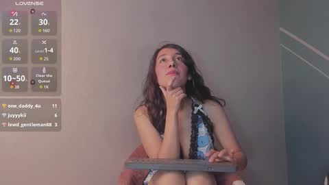 Snapshot of lucy_bluesea chatting on October 9, 1:32 am Lucy Herrera online show from October 9, 1:32 am