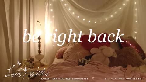 Snapshot of lulawilds chatting on October 5, 2:38 am lula wilds online show from October 5, 2:38 am