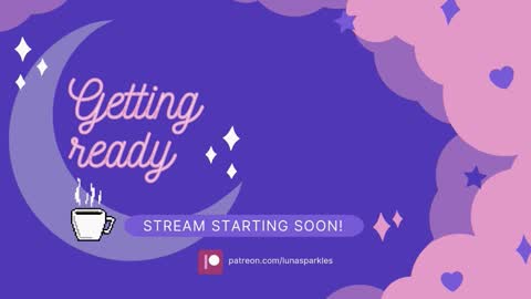 ..LunaSparkles. online show from January 8, 6:17 am