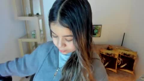 Snapshot of m1lk_choc chatting on February 19, 2:12 pm Mila online show from February 19, 2:12 pm