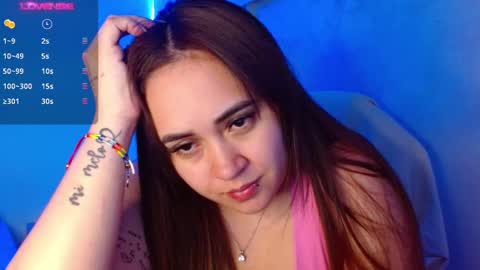 Snapshot of m33li chatting on January 9, 2:43 am Meli online show from January 9, 2:43 am