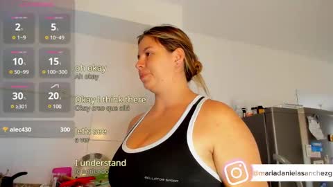 Snapshot of mariadanielasanchez chatting on December 7, 6:48 pm mariadanielasanchez online show from December 7, 6:48 pm