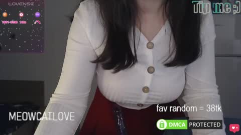 meowcatlove online show from January 20, 9:01 pm