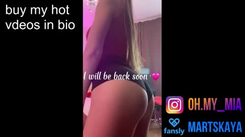 Mia Martskaya online show from January 25, 7:49 am