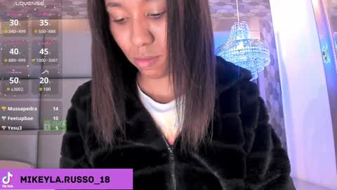 Snapshot of mikeyla_russo_ chatting on February 9, 12:08 am Mikeyla online show from February 9, 12:08 am