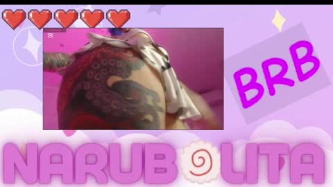 Snapshot of narubolita chatting on October 3, 9:14 am Narubolita Narupinku online show from October 3, 9:14 am