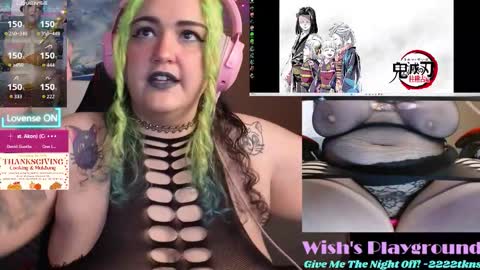 Wishs Playground online show from November 25, 8:49 am