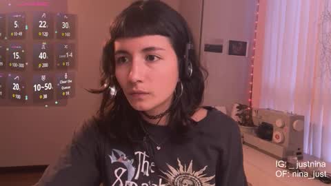 Snapshot of nina_just chatting on March 8, 9:51 pm Nina. online show from March 8, 9:51 pm