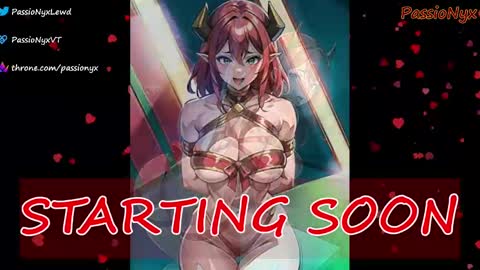 Snapshot of passionyx chatting on December 21, 1:26 am Succubus Nyx online show from December 21, 1:26 am