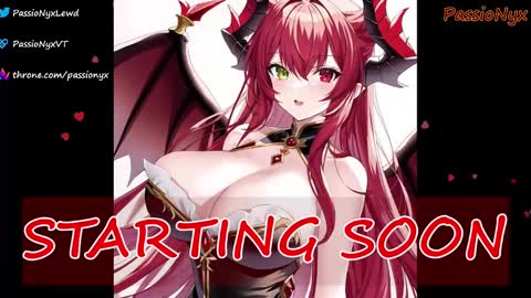 Snapshot of passionyx chatting on February 6, 3:06 am Succubus Nyx online show from February 6, 3:06 am