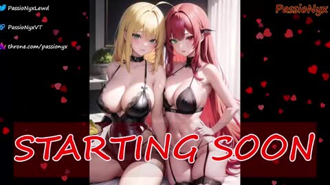 Snapshot of passionyx chatting on December 23, 12:25 am Succubus Nyx online show from December 23, 12:25 am