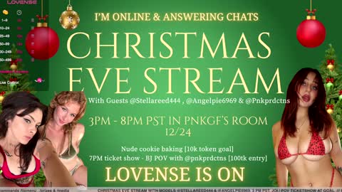 Snapshot of pnkgf chatting on December 24, 11:11 pm pnkgf online show from December 24, 11:11 pm